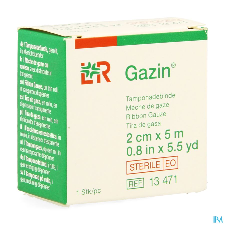 Gazin Meche Gaze Sterile 2cmx5m Gazin Meche Gaze Sterile 2cmx5m