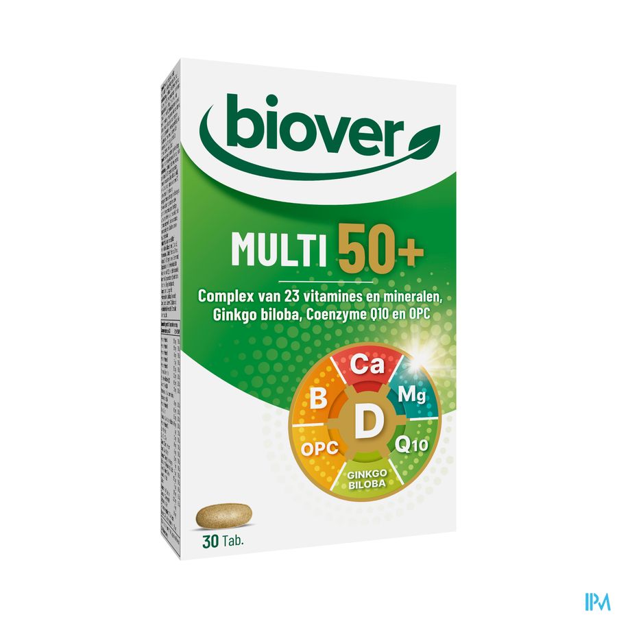 Biover Multivitamine 50+ Tabl 30 Biover Multivitamine 50+ Tabl 30