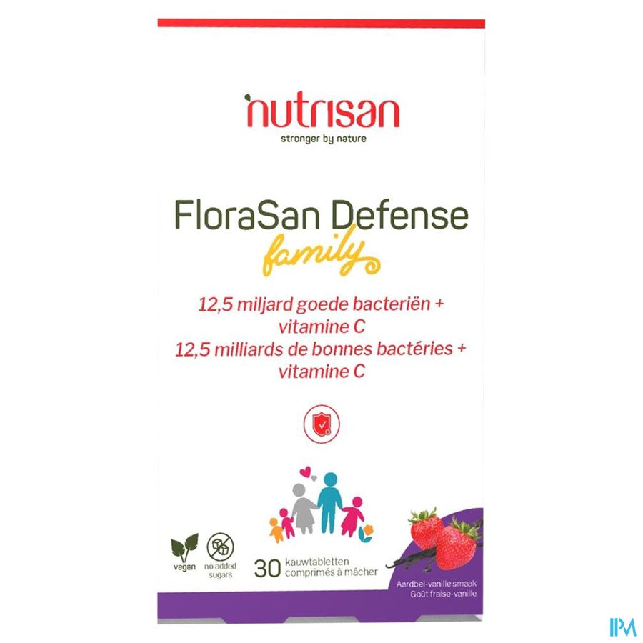 Florasan Defense Family Kauwtabl 30 Nutrisan