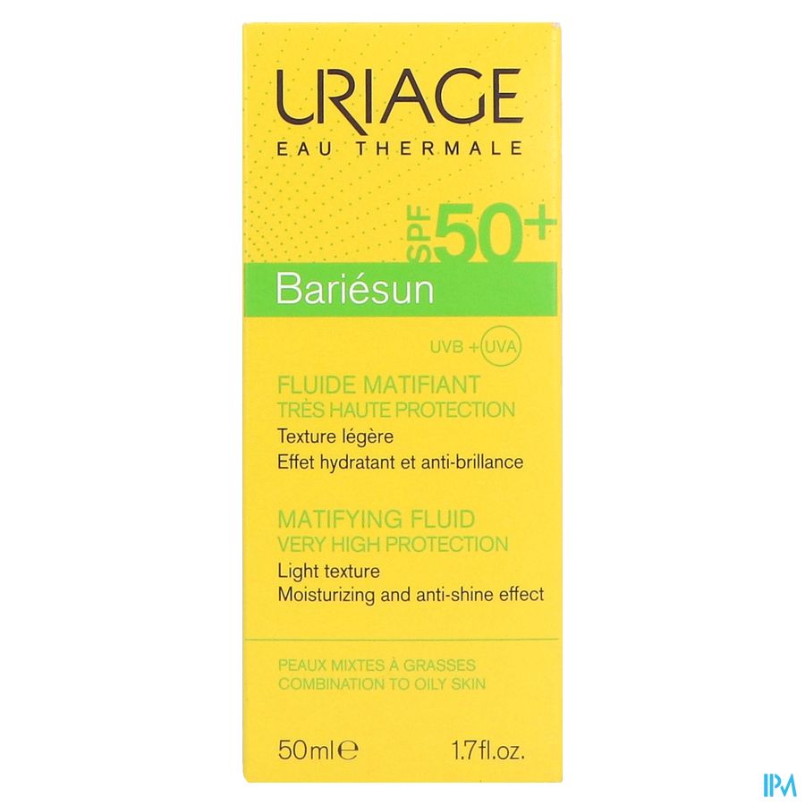 Uriage Bariesun Mat Ip50+ Emulsion 50ml 5