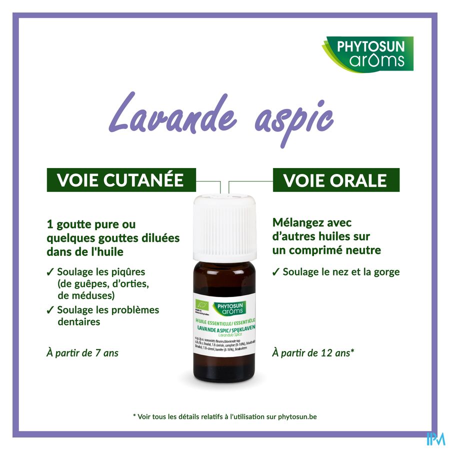 Phytosun Spijklavendel Fr-bio-01 Be2 5ml 10