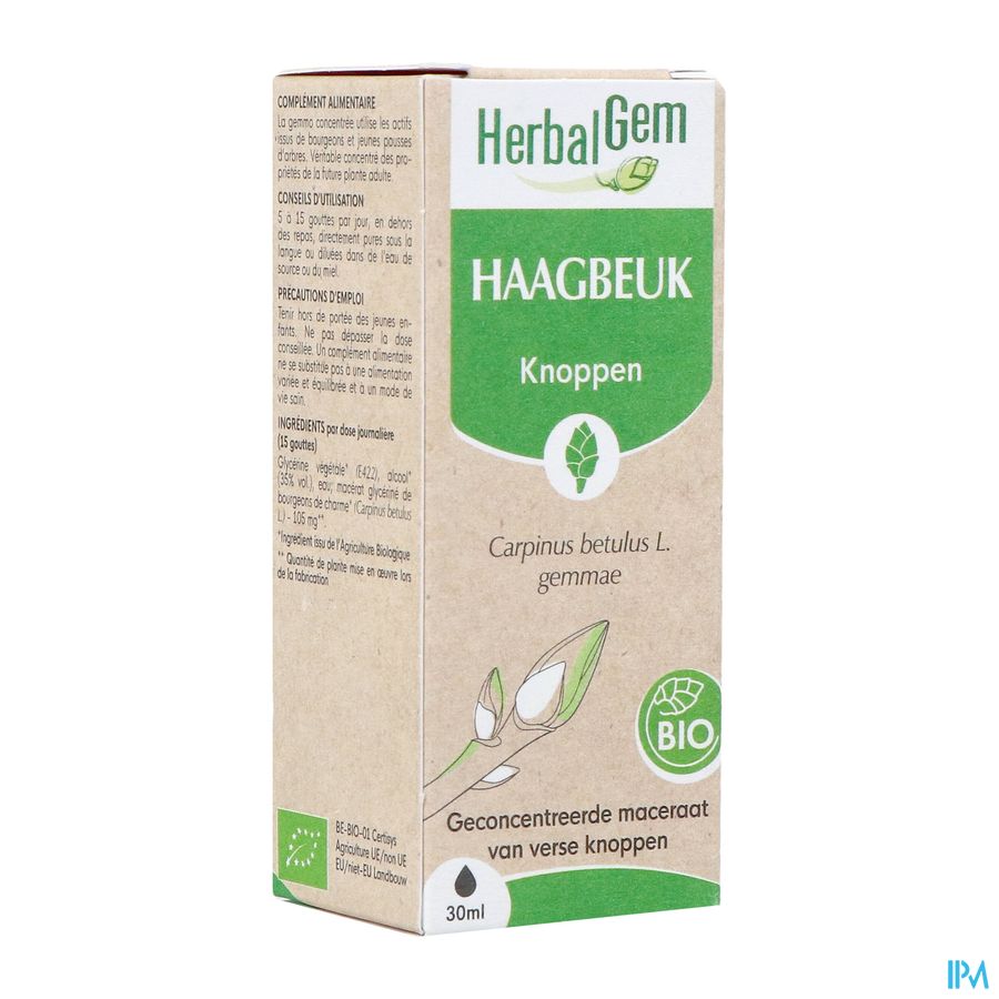 Herbalgem Haagbeuk Bio 30ml Herbalgem Haagbeuk Bio 30ml