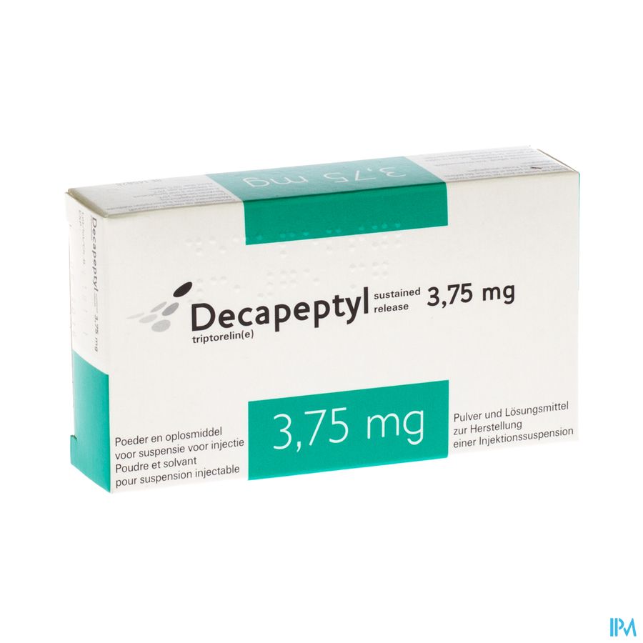 Decapeptyl Sr 3,75mg Fl Lyo Im Sol Decapeptyl Sr 3,75mg Fl Lyo Im Sol