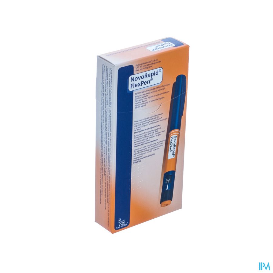 Novorapid Flexpen 5x3ml 100 U/ml Novorapid Flexpen 5x3ml 100 U/ml