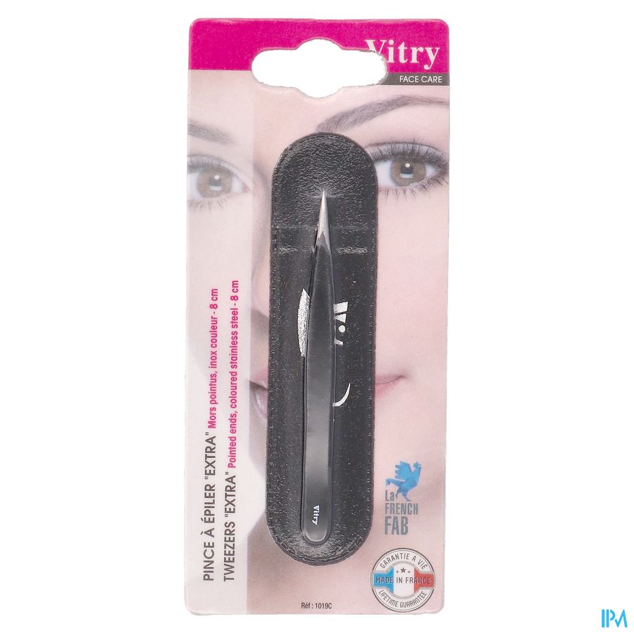 Pince A Epiler "extra" Couleur Mors Pointus 23