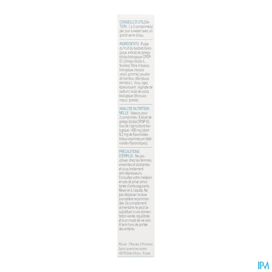Phytobiane Ginkgo Tabl 30 1