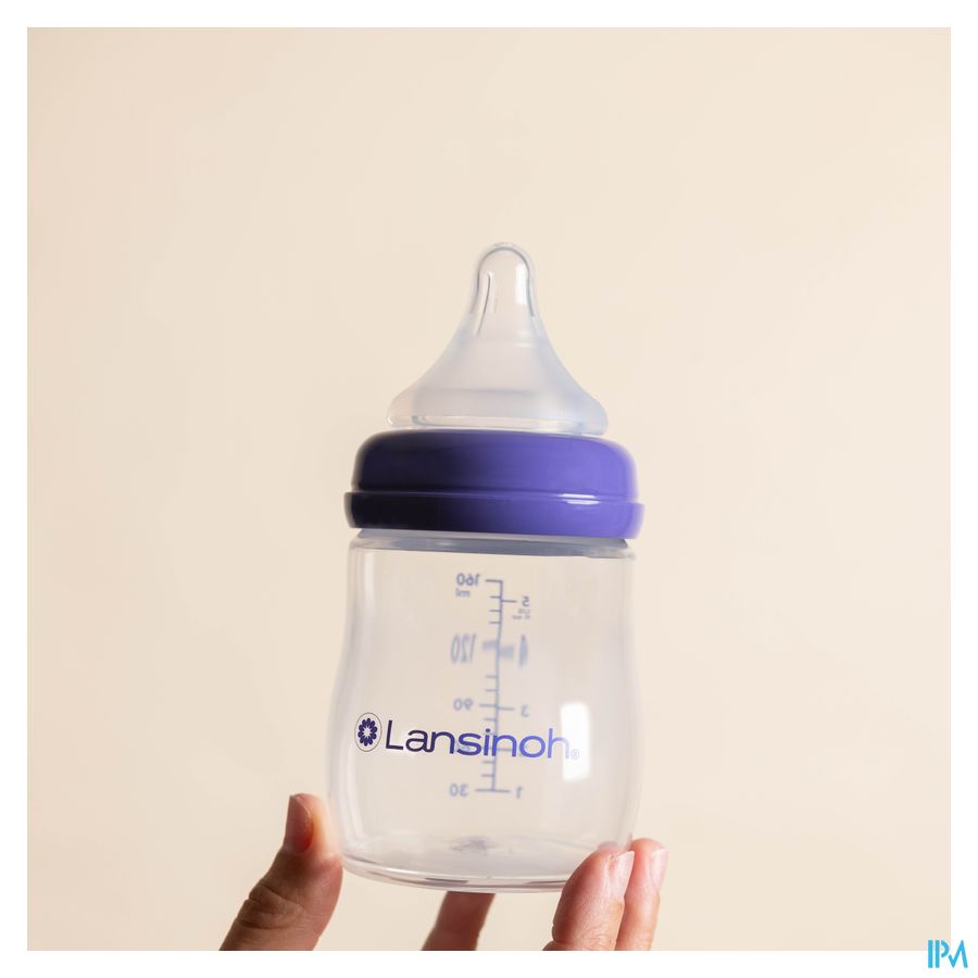 Lansinoh Zuigfles Natural Wave 160ml 6