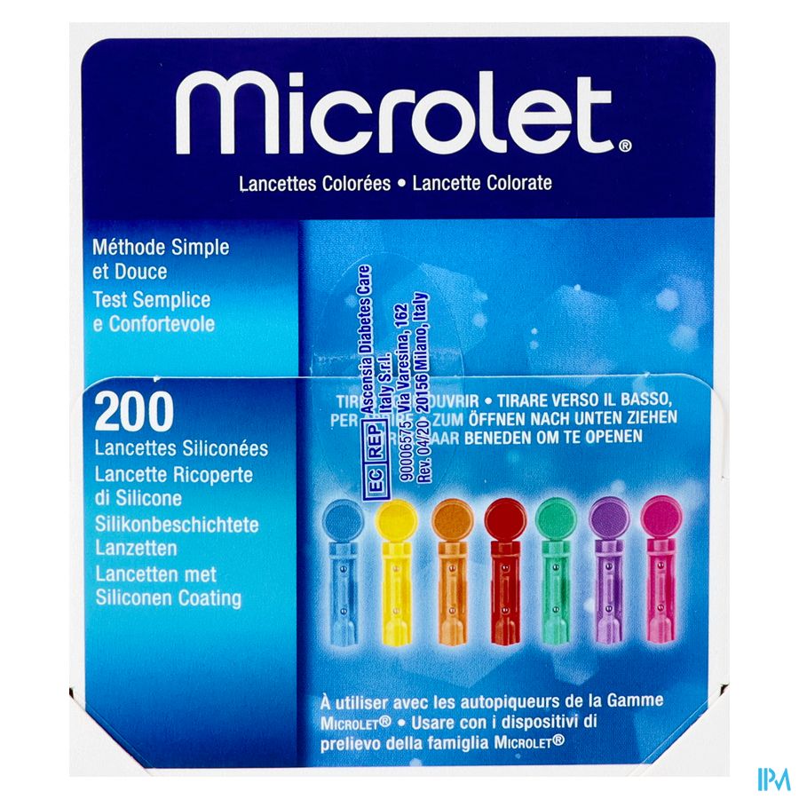 Bayer Microlet Lancetten Ster Gekleurd 200 3