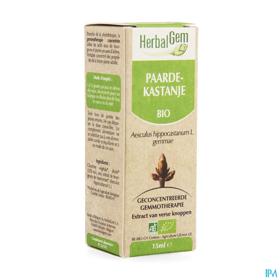 Herbalgem Paardekastanje Maceraat 15ml