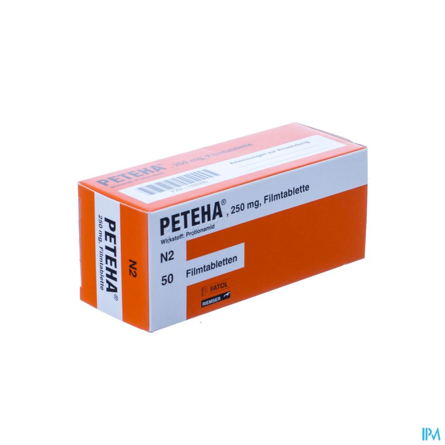 Peteha 50 Tabl 250mg Peteha 50 Tabl 250mg