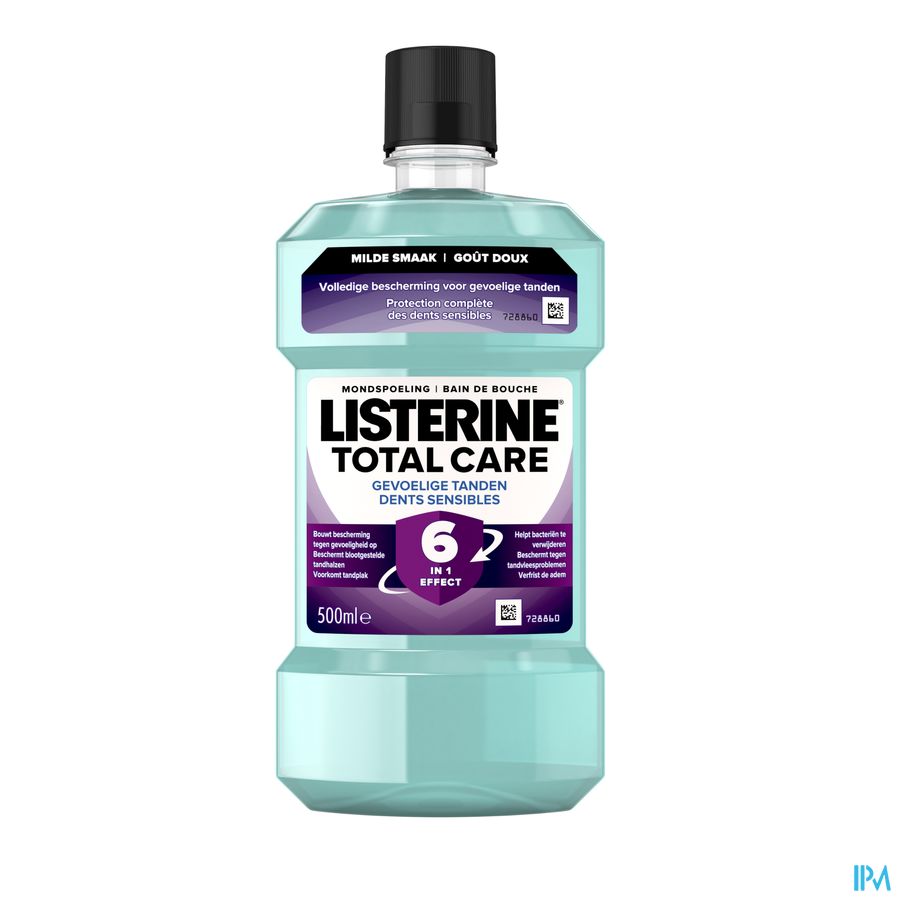 Listerine Total Care Gevoelige Tanden 500ml 1