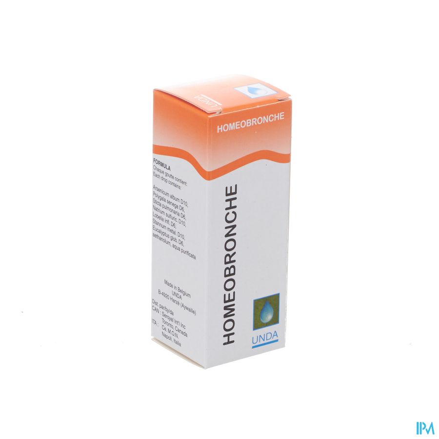 Homeobronche Gutt 20ml Unda Homeobronche Gutt 20ml Unda