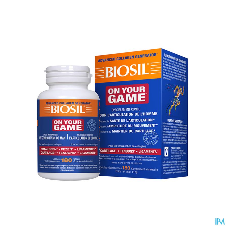 Biosil On Your Game Caps 180 Biosil On Your Game Caps 180
