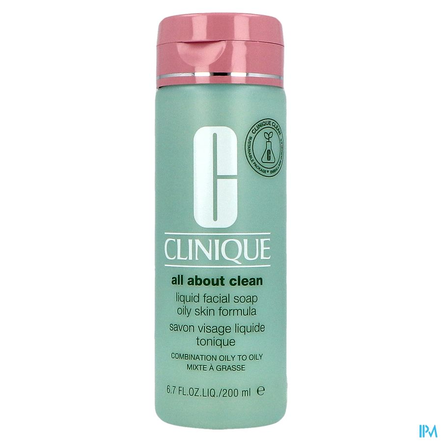 Clinique Liquid Facial Soap Oily Skin 200ml 3