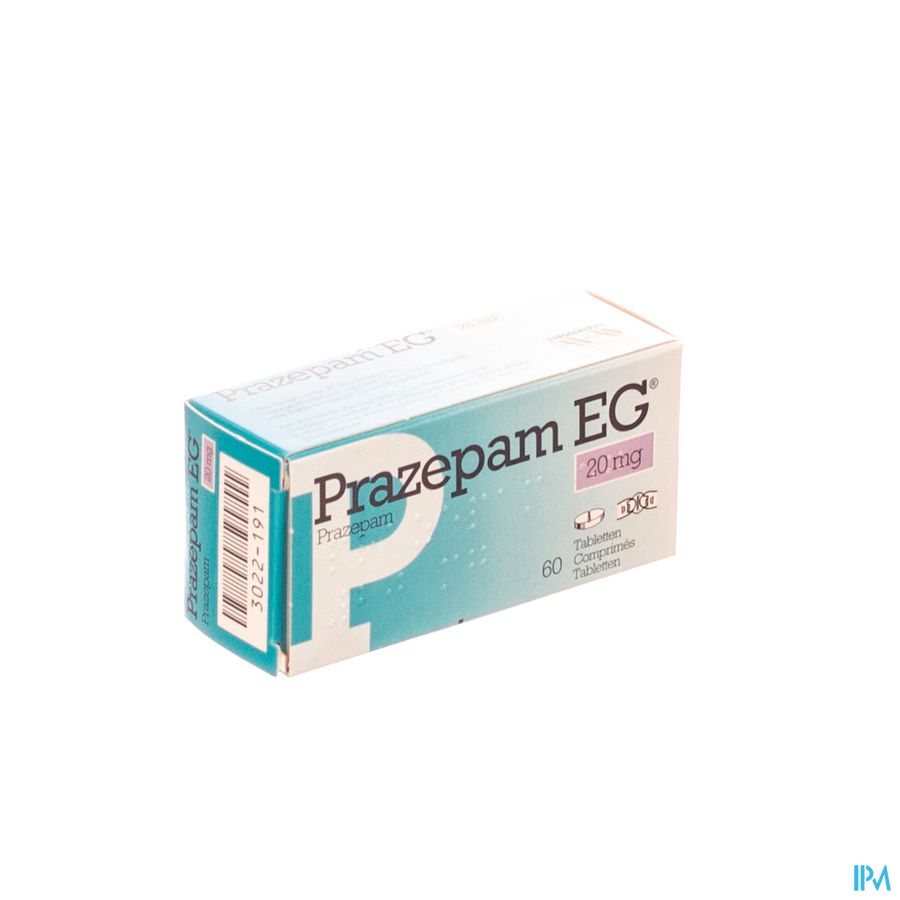 Prazepam EG 20 Mg Tabl  60 X 20 Mg Prazepam EG 20 Mg Tabl  60 X 20 Mg