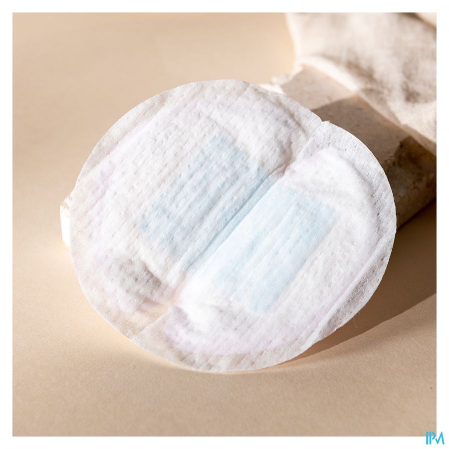 Lansinoh Wegwerpb.borstkompress.blue Lock Core 100 12