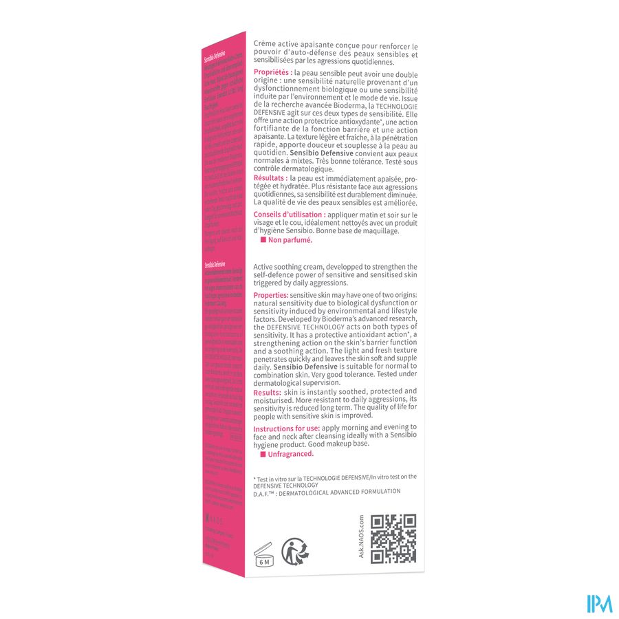 Bioderma Sensibio Defensive 40ml 1