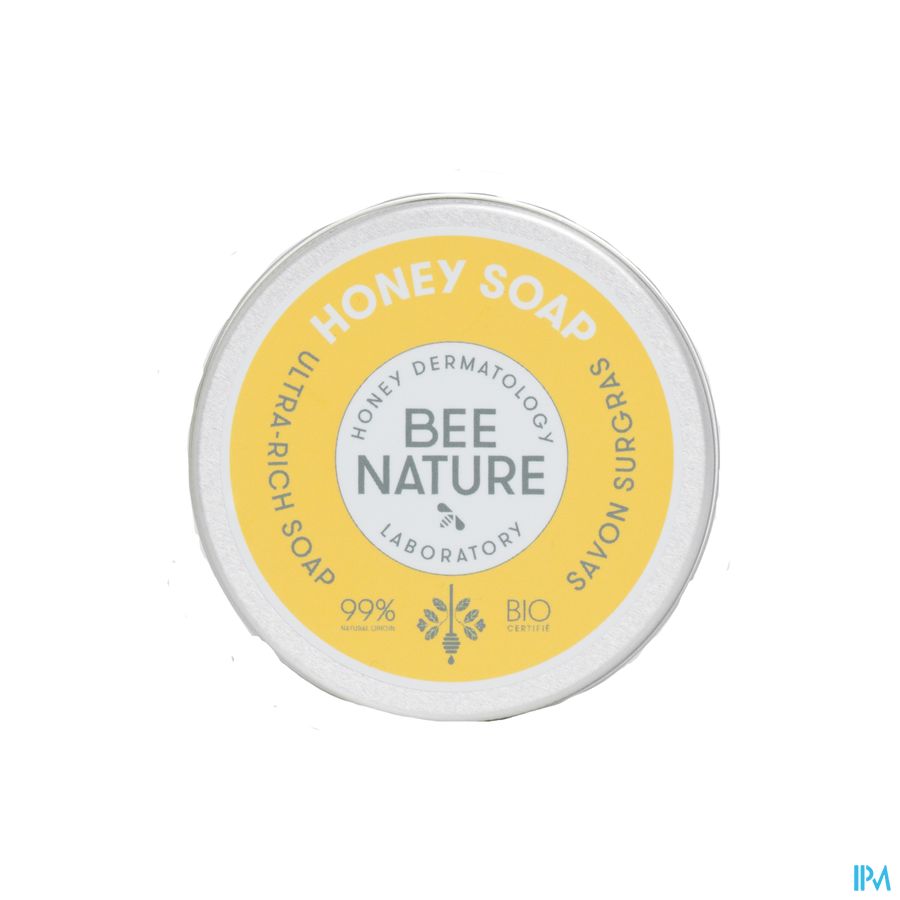 Bee Nature Overvette Zeep Honey 100g Bee Nature Overvette Zeep Honey 100g
