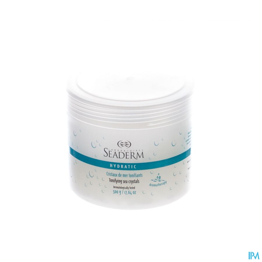 Seaderm Cristeaux De Mer Tonifiants Sels Pot 500g Seaderm Cristeaux De Mer Tonifiants Sels Pot 500g