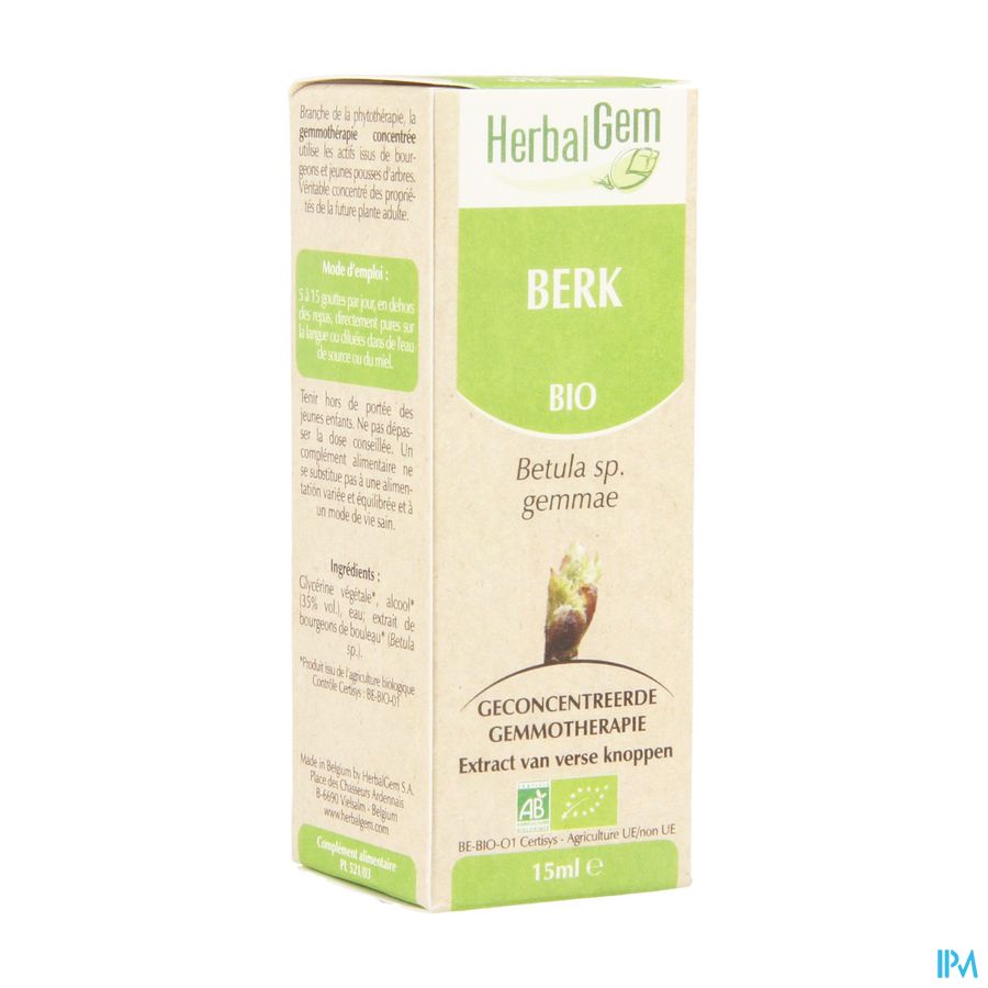 Herbalgem Berk Maceraat 15ml Herbalgem Berk Maceraat 15ml