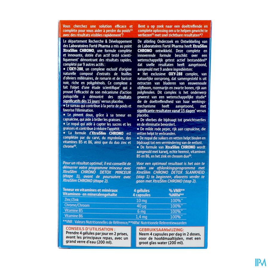 Xtraslim Chrono Caps 60 1