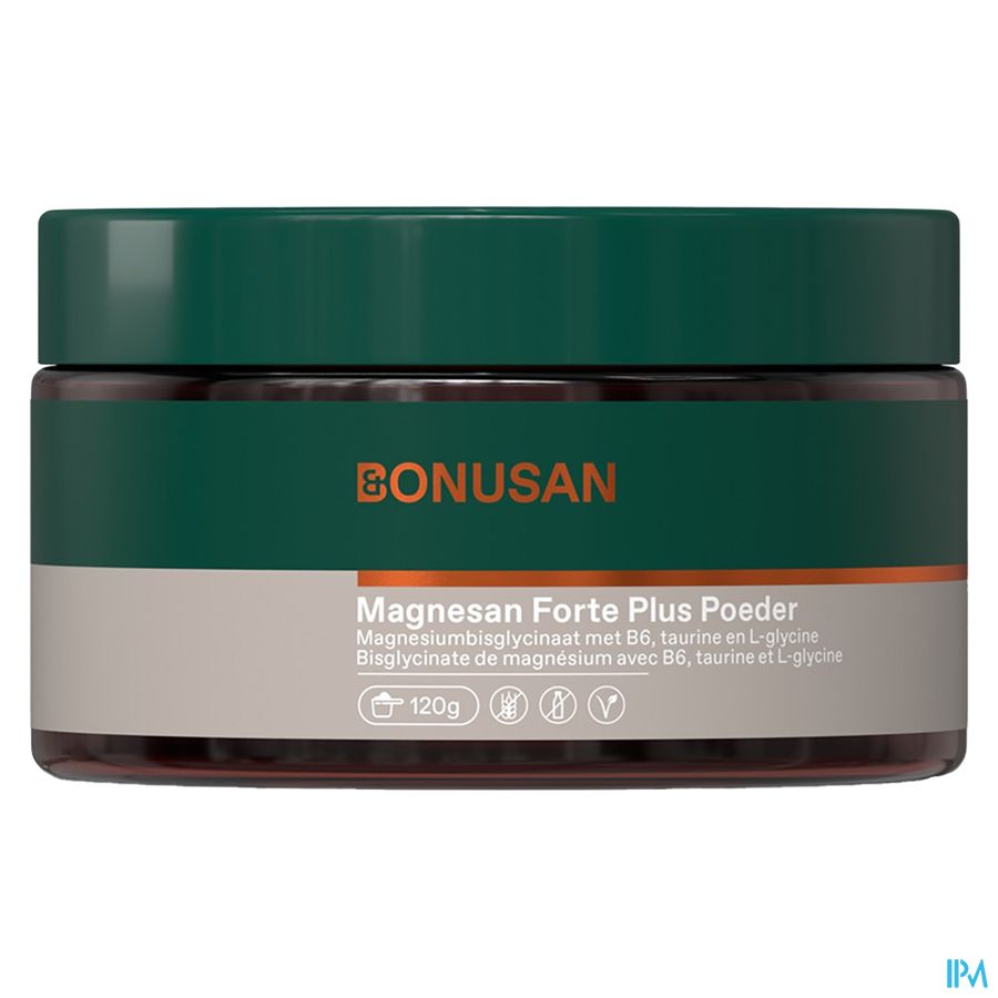 Magnesan Forte Plus Pdr 120g Bonusan 2