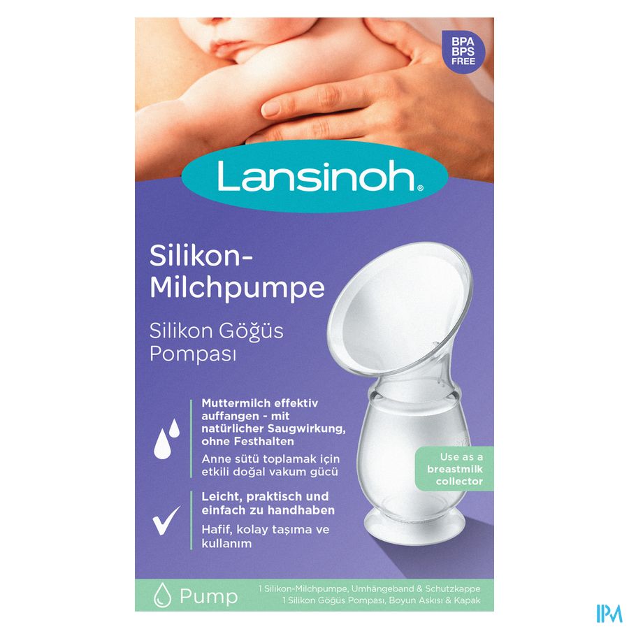 Lansinoh Moedermelk Collector Silicone 1
