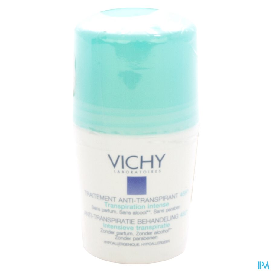 Vichy Deo Transp. Intense Roller 48u Duo 2x50ml 1