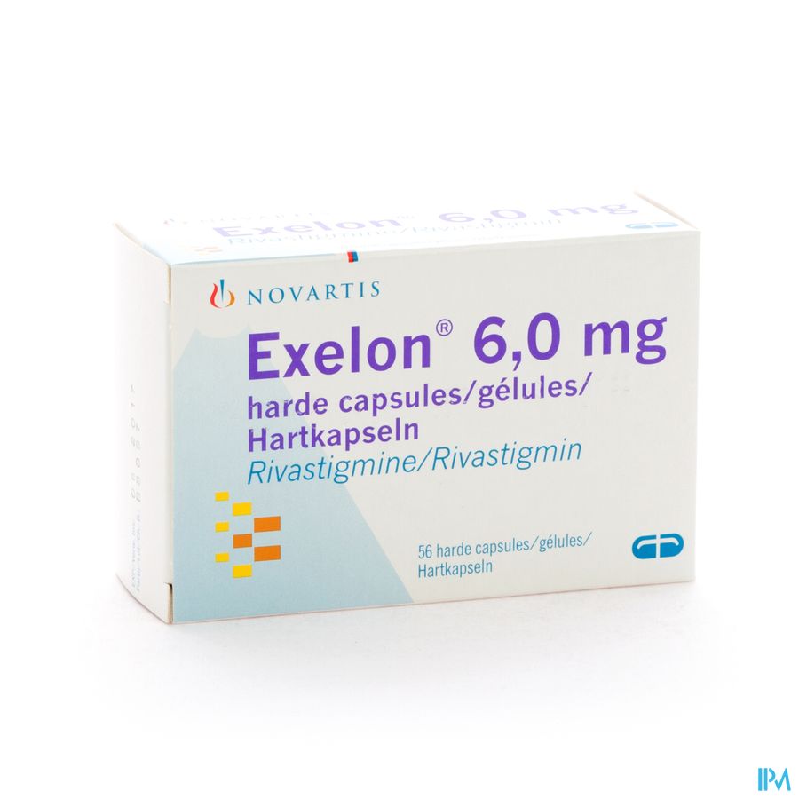Exelon Caps 56 X 6,0mg Exelon Caps 56 X 6,0mg
