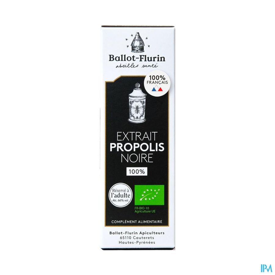 Ballot Flurin Extract Zwarte Franse Propolis 15ml Ballot Flurin Extract Zwarte Franse Propolis 15ml