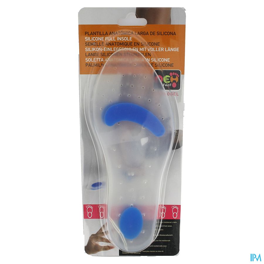 Neh Semelle Anatomique Large Silicone 43/44 1paire 1