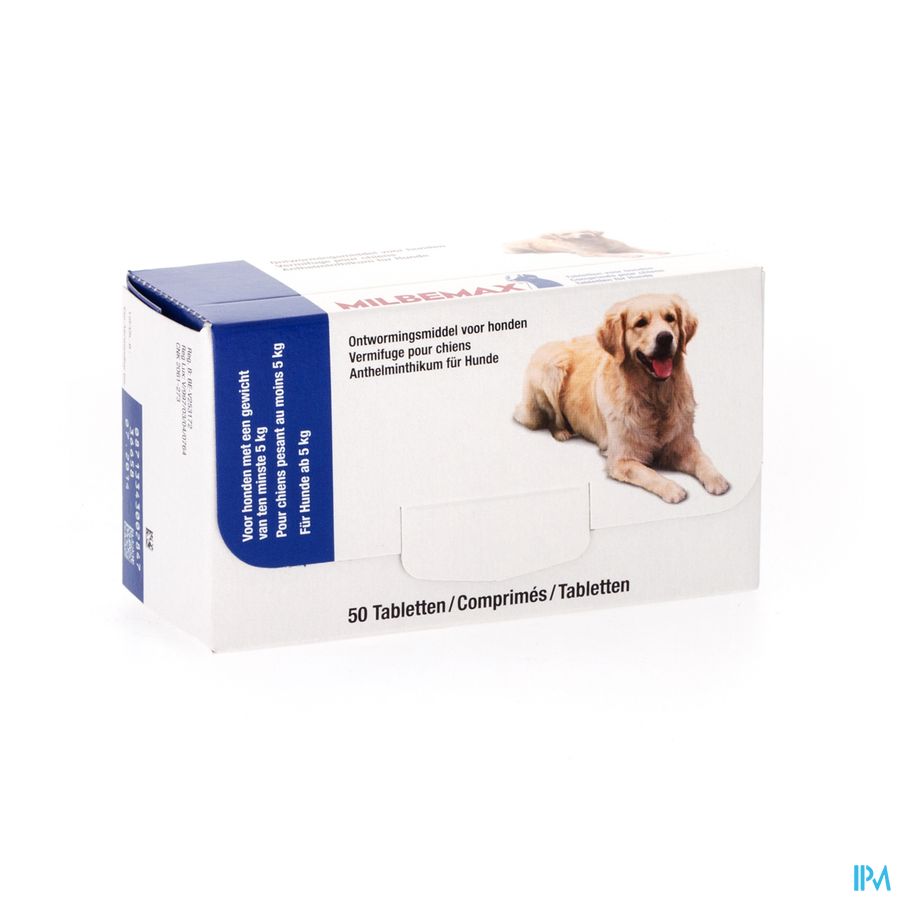 Milbemax Honden Tabl 5x10 Milbemax Honden Tabl 5x10