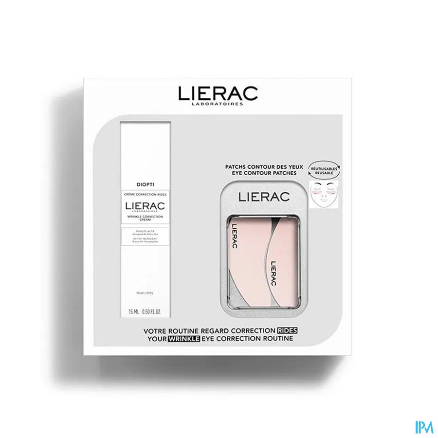 Lierac Koffer Diopti Ride15ml + 2 Patchs Silicone Lierac Koffer Diopti Ride15ml + 2 Patchs Silicone