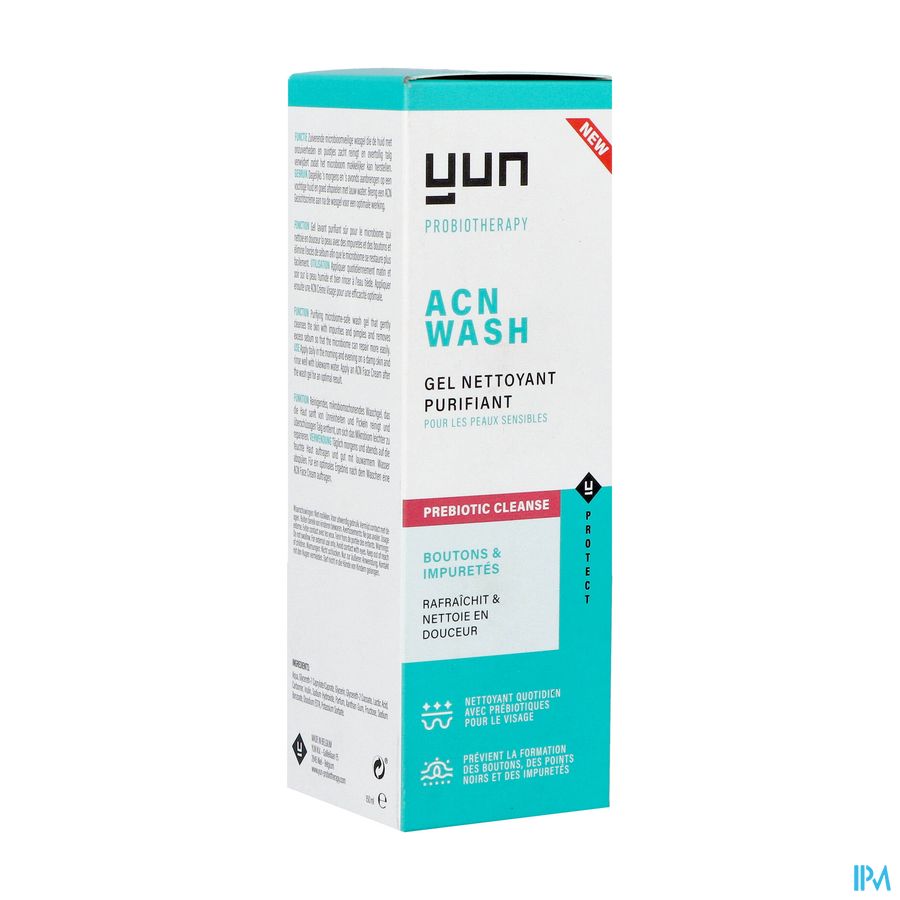 Yun Acn Prebiotic Purify. Gel Nettoy. Visage 150ml Yun Acn Prebiotic Purify. Gel Nettoy. Visage 150ml