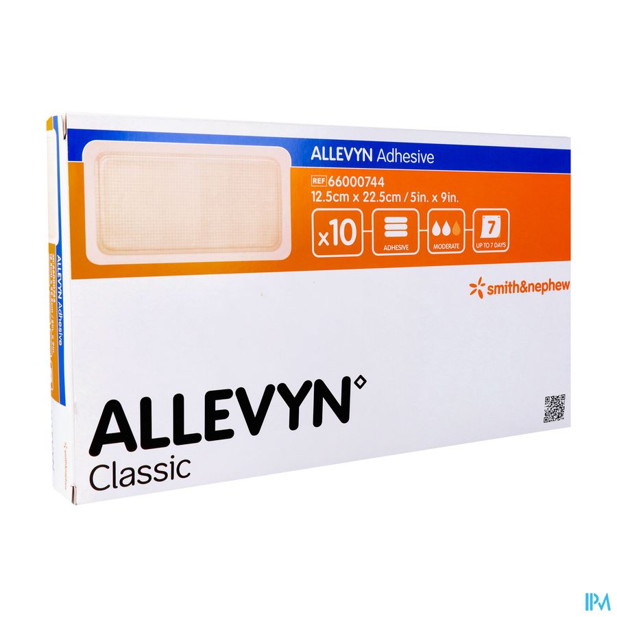 Allevyn Adh Pans Hydrocel. 12,5x22,5cm 10 66000744 Allevyn Adh Pans Hydrocel. 12,5x22,5cm 10 66000744