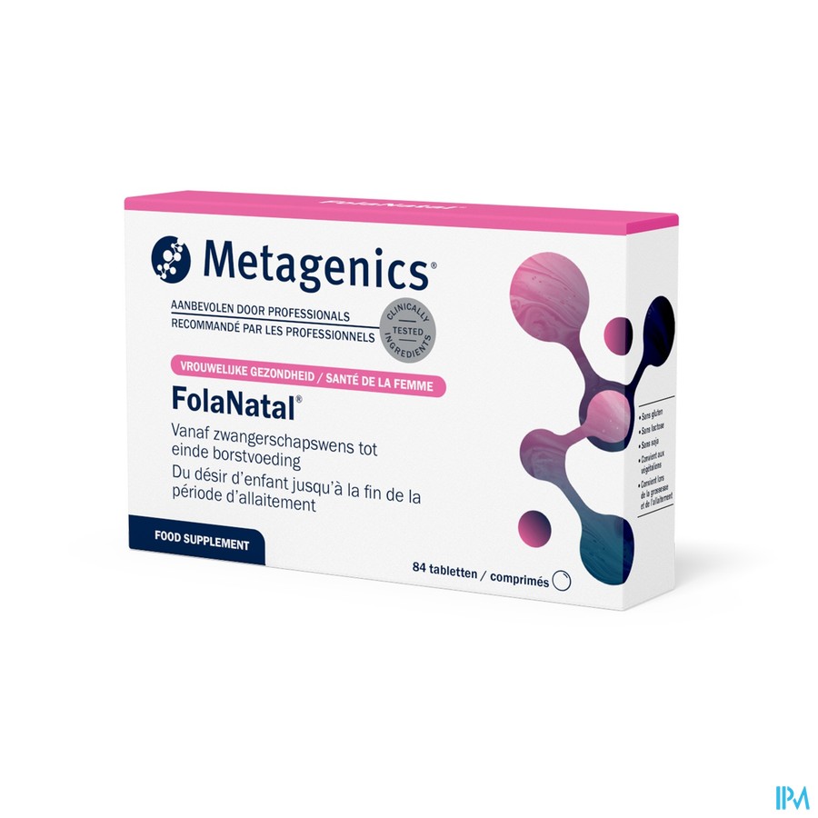 Folanatal Metagenics Comp 84