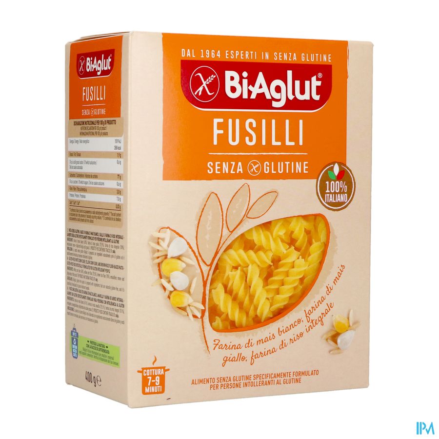 Bi-aglut Fusilli 400g 1101 Revogan Bi-aglut Fusilli 400g 1101 Revogan