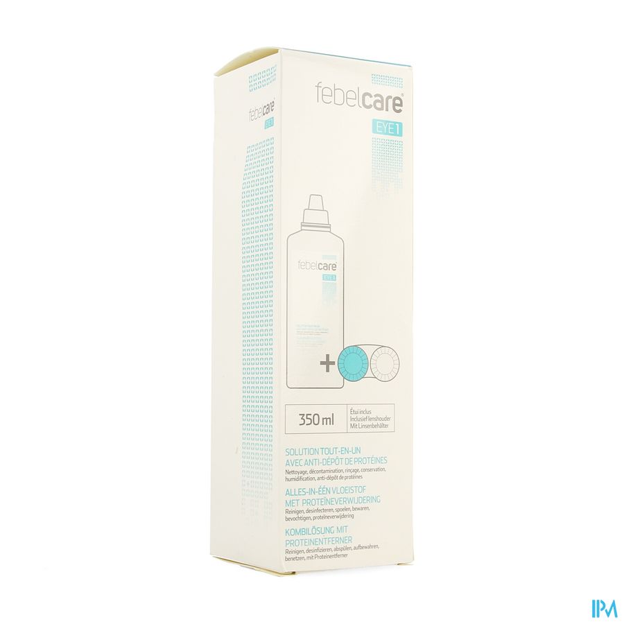 Febelcare Eye 1 Vloeist.contactlens All In 1 350ml Febelcare Eye 1 Vloeist.contactlens All In 1 350ml