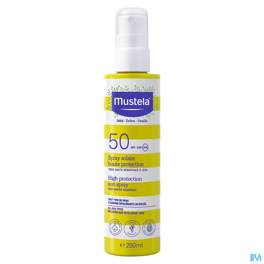 Mustela Sol Lait Tres Haute Protect. Ip50 200ml Mustela Sol Lait Tres Haute Protect. Ip50 200ml