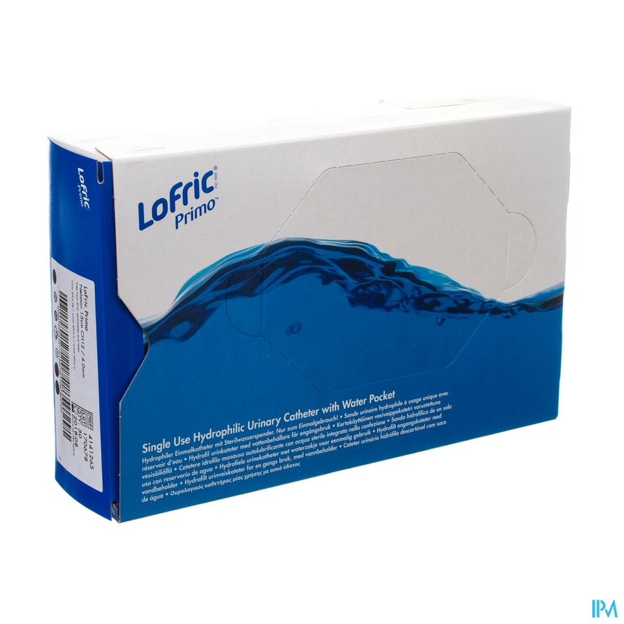 Lofric Primo Nelaton Pobe+ster Water Ch12 15cm 30 Lofric Primo Nelaton Pobe+ster Water Ch12 15cm 30