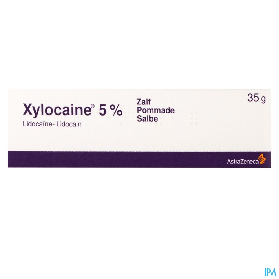 Xylocaine 5% Zalf Tube 1 X 35g 8