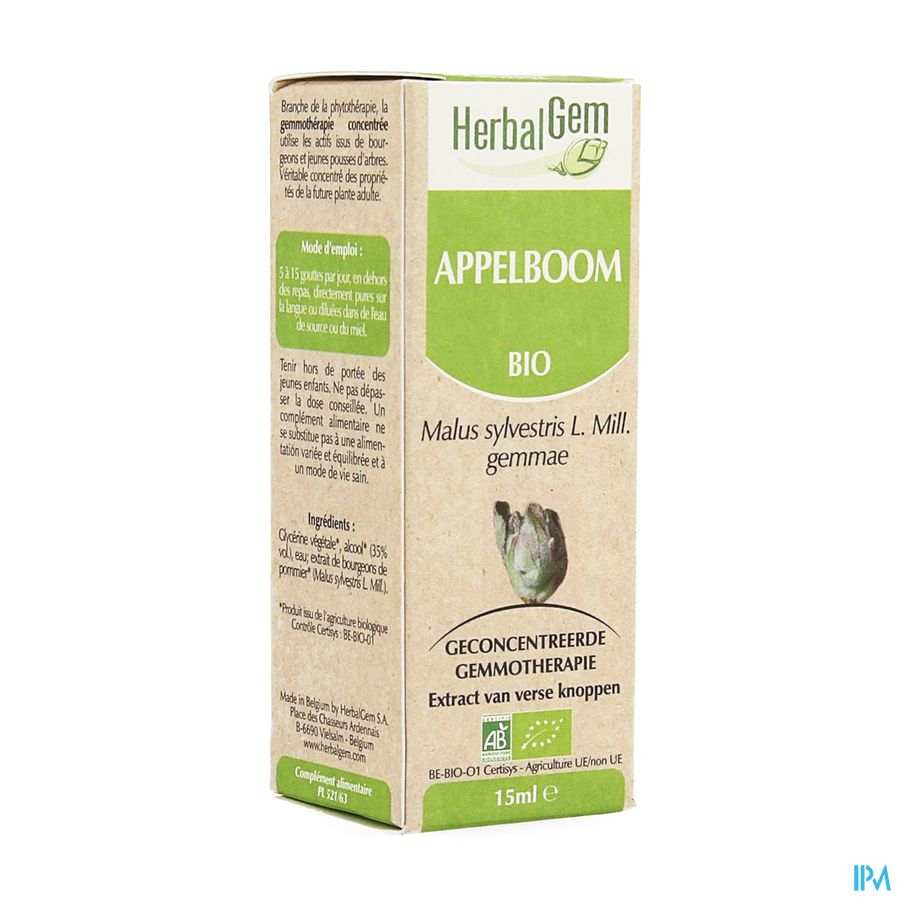 Herbalgem Appelboom Maceraat 15ml Herbalgem Appelboom Maceraat 15ml
