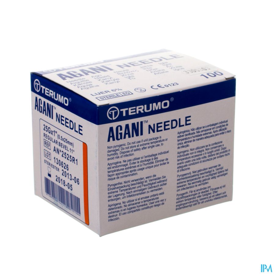 Terumo Aiguille Agani 25g 1 Rb Orange 5 Terumo Aiguille Agani 25g 1 Rb Orange 5