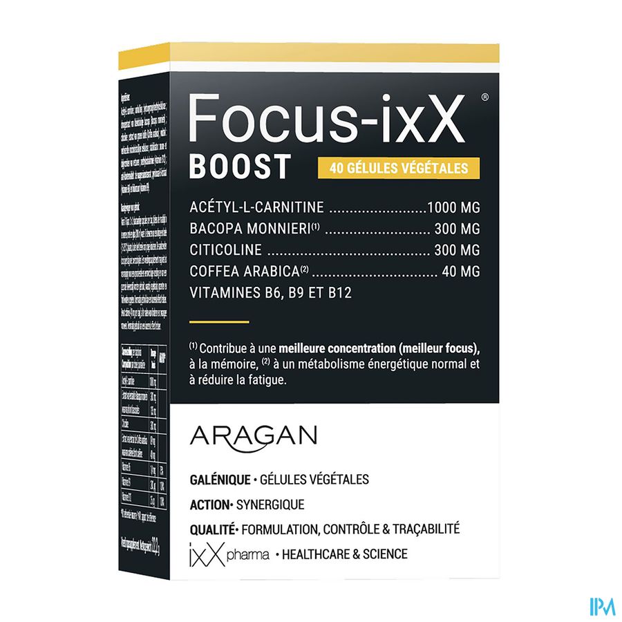 Focus-ixx Boost Caps 40 Focus-ixx Boost Caps 40