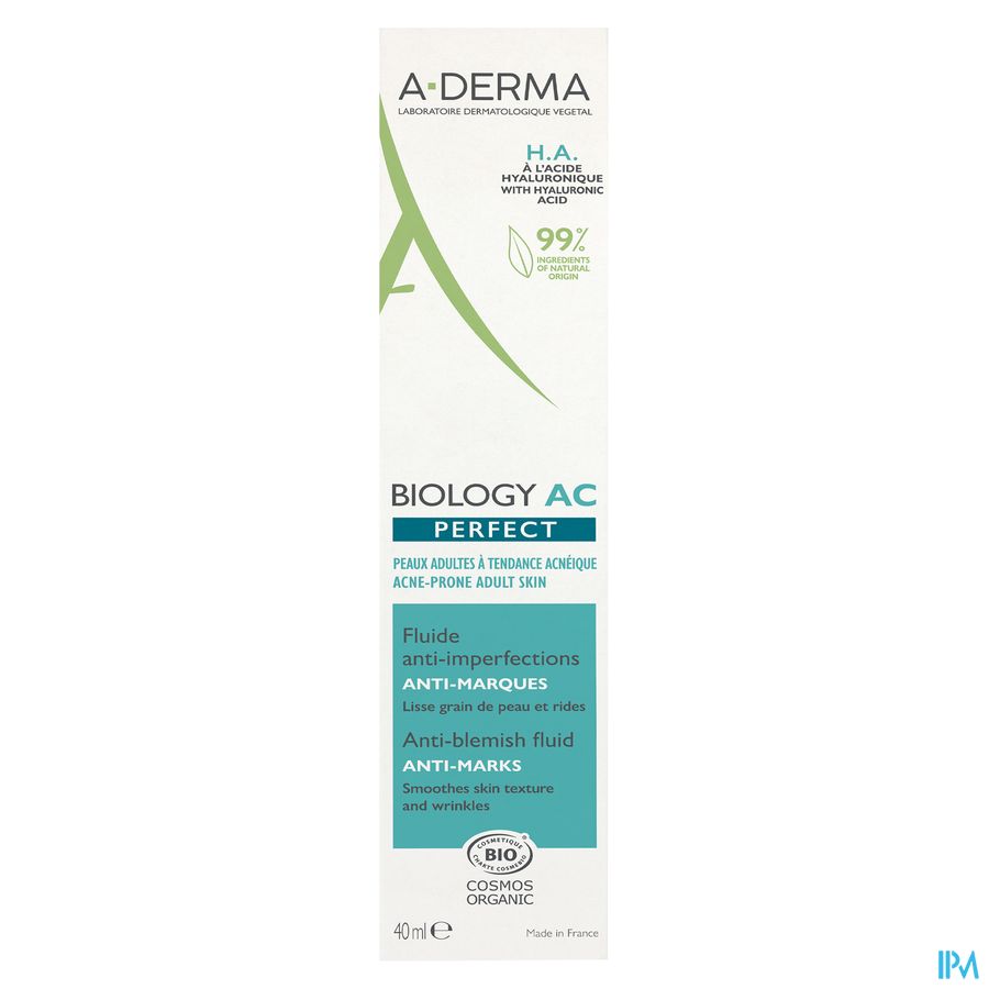 Aderma Biology Ac Perfect Fluide A/imperfect. 40ml 4