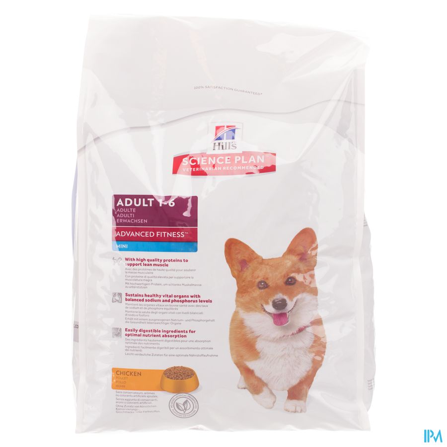Science Plan Canine Adult Mini Chicken 7kg 2