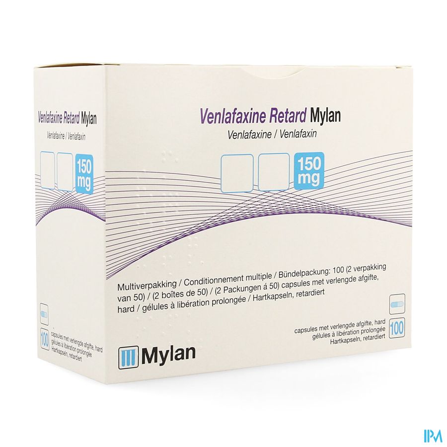 Venlafaxine Retard Ab 150,0mg Caps Verl. Afg.100 2