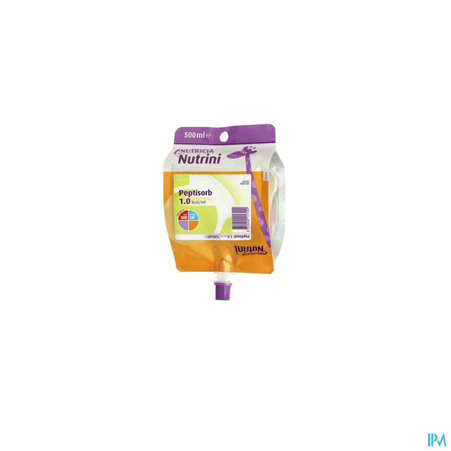 Nutrini Peptisorb 1-6j Pack 500ml 65720 Nutrini Peptisorb 1-6j Pack 500ml 65720