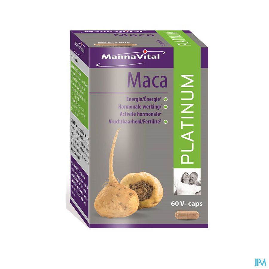 Mannavital Maca Platinum V-caps 60 Mannavital Maca Platinum V-caps 60