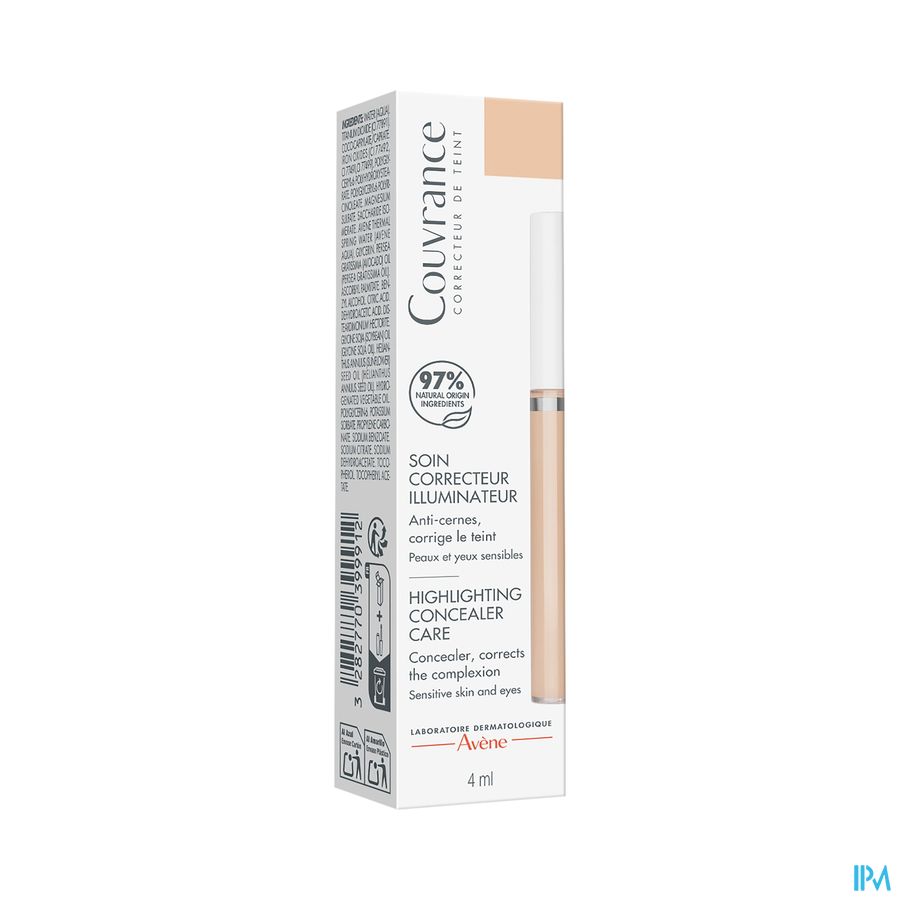 Avene Couvrance Soin Correcteur Illuminateur 4ml Avene Couvrance Soin Correcteur Illuminateur 4ml